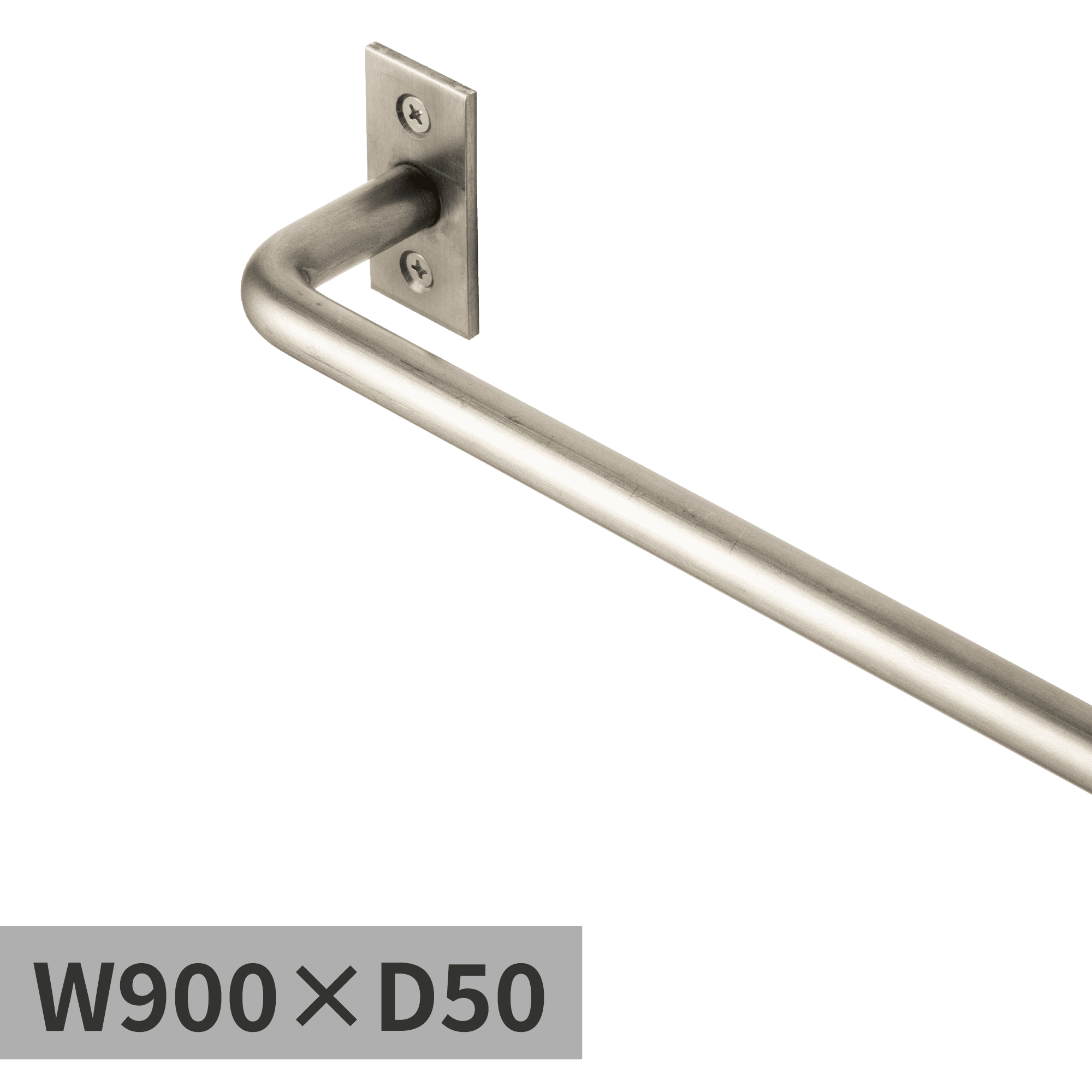 オーダーマルチバーφ12 ステンレス W900×D50