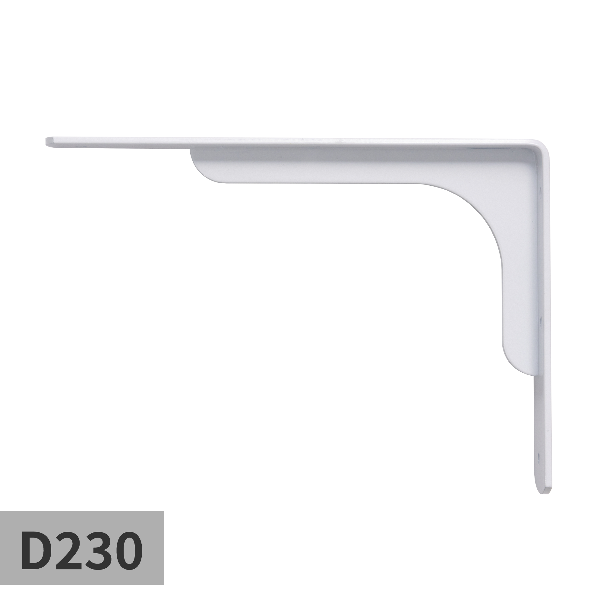 L型ブラケットホワイト D230