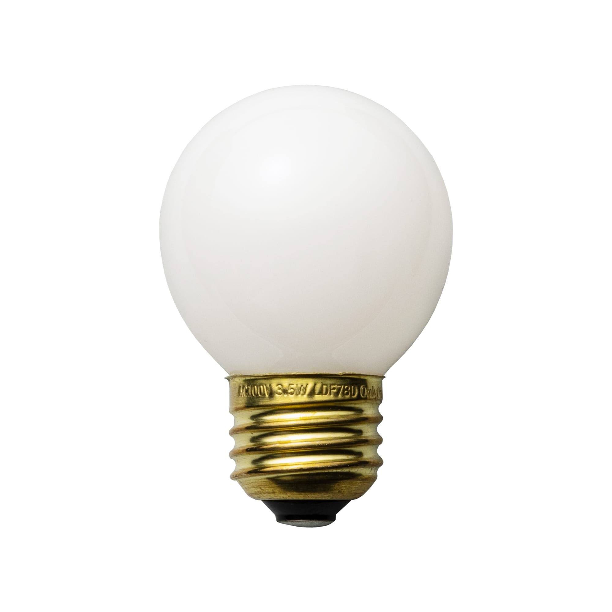 フロストLED電球 φ50(E26)40W相当 スノー 2700K電球色 LT-BB008-09-G141