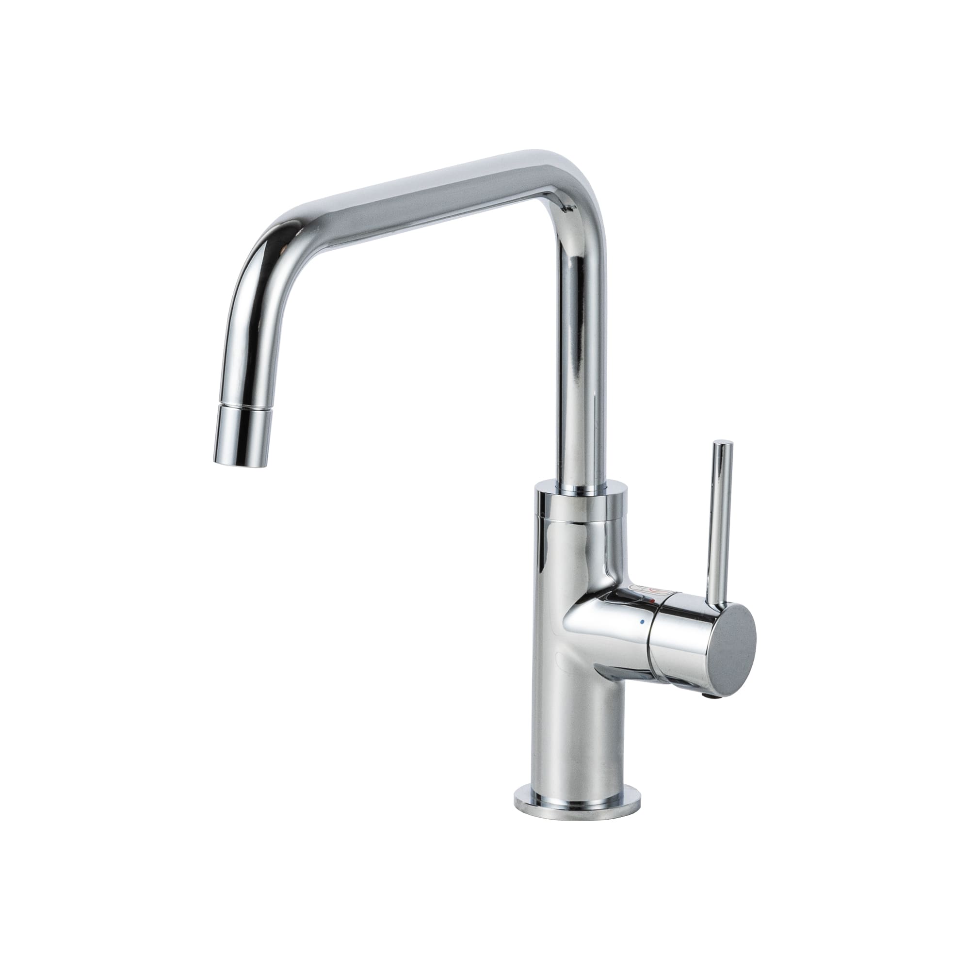 キッチン・洗面水栓 ベントネック混合栓 クローム KB-PT002-02-G141 一般地・寒冷地共用