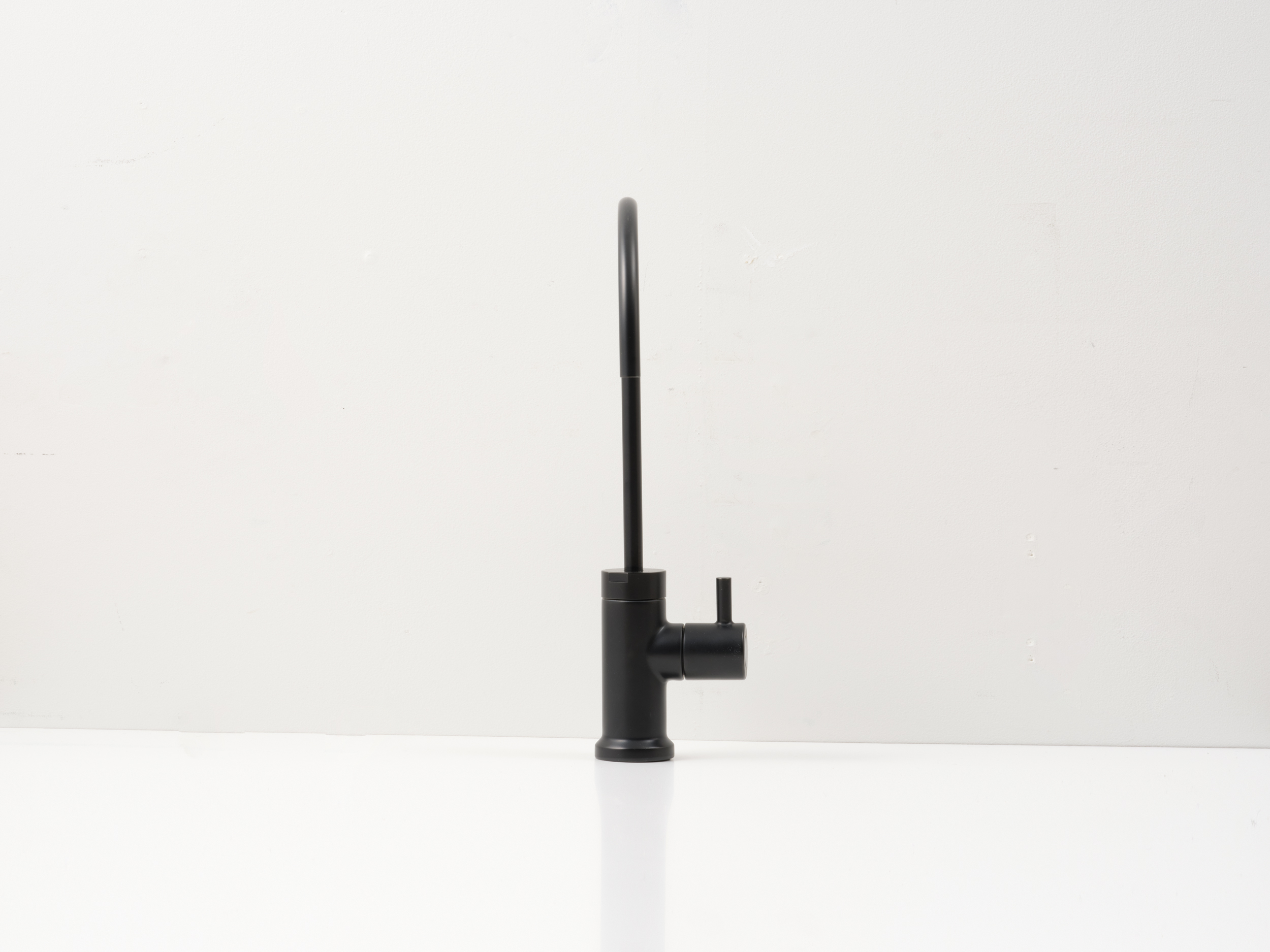浄水器付き専用単水栓 グースネック ブラック KB-PT002-12W-G245