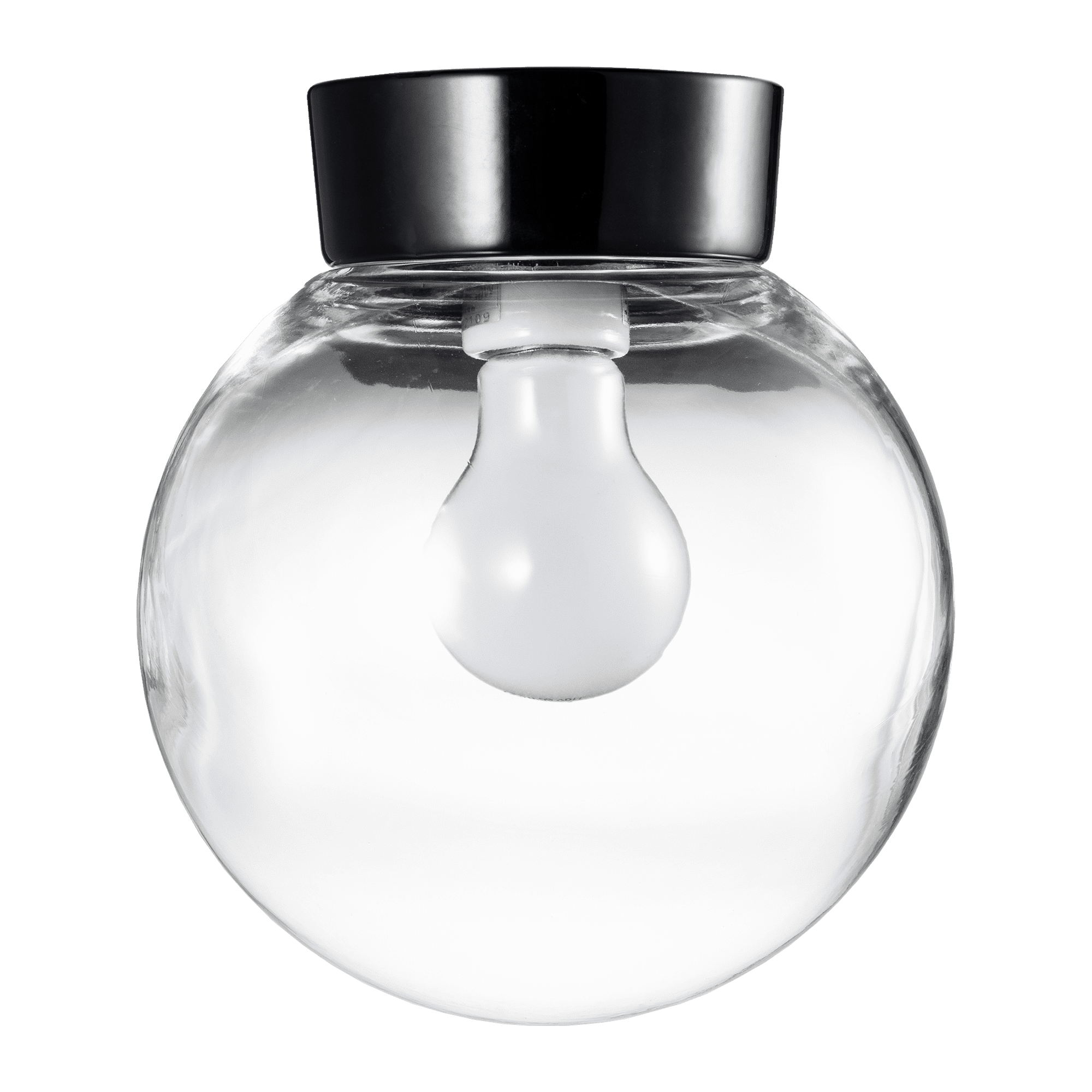 ボールライトクリア×ブラック（大）