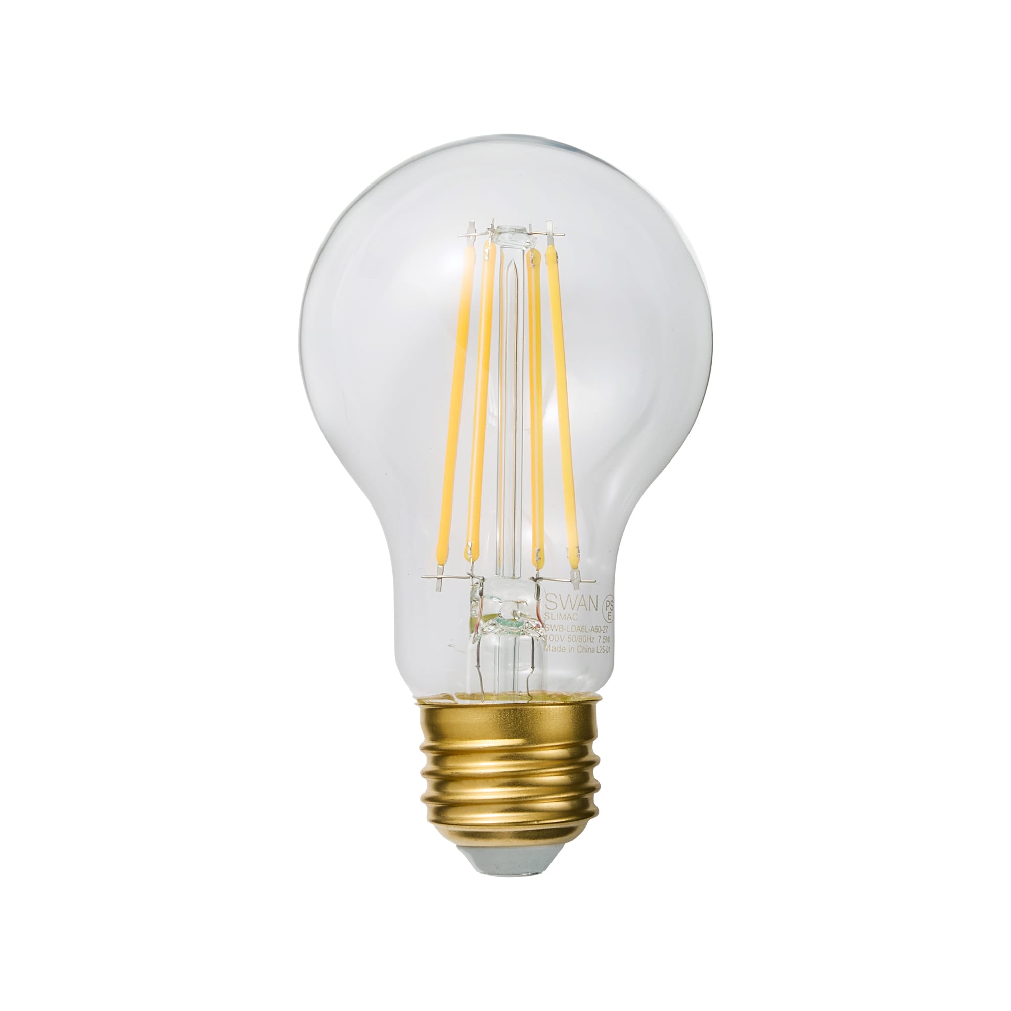 ビンテージLED電球 LED一般電球型(E26)60W相当 2700K LT-BB002-20-G141