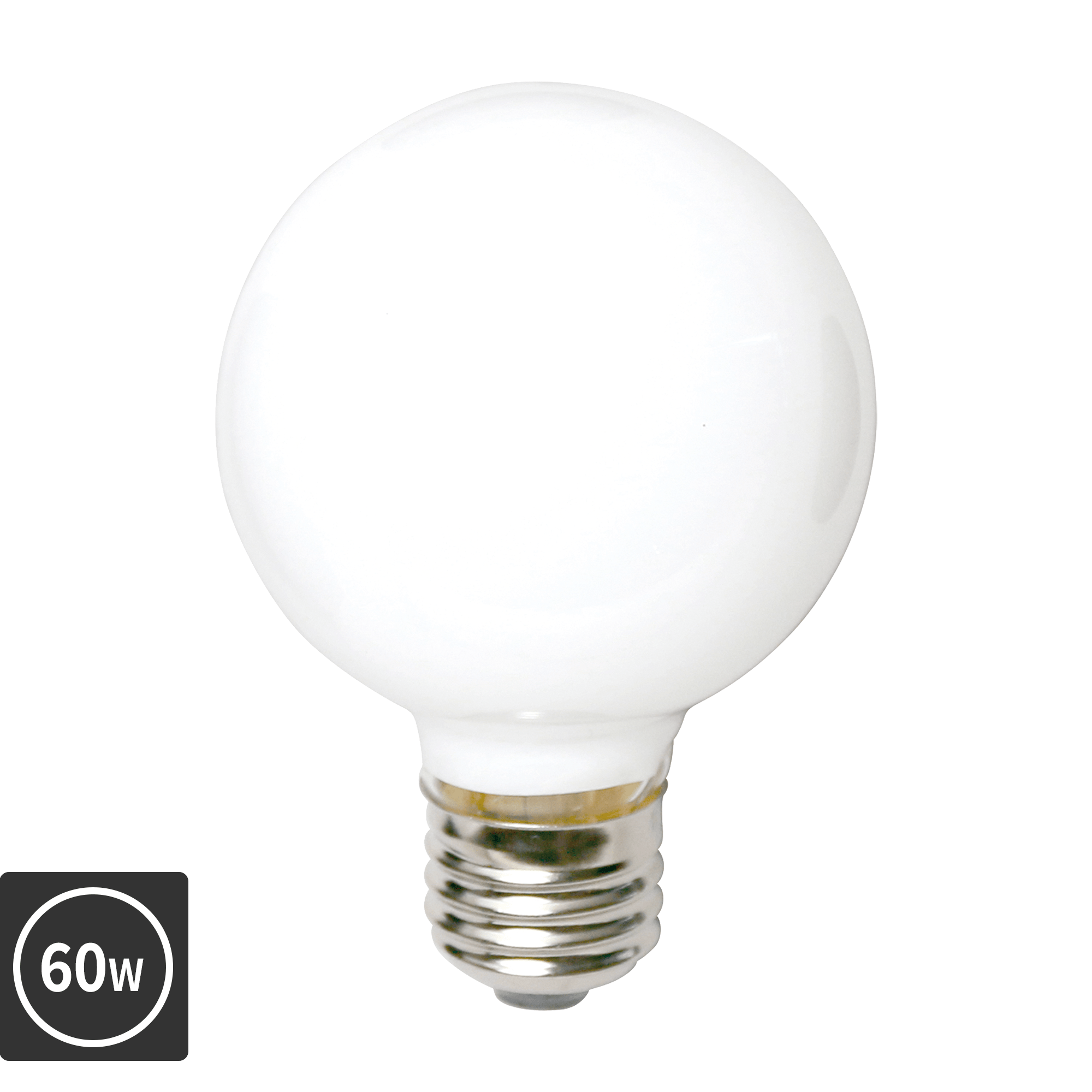 白熱ボール電球白熱ホワイトボール70(E26)60W