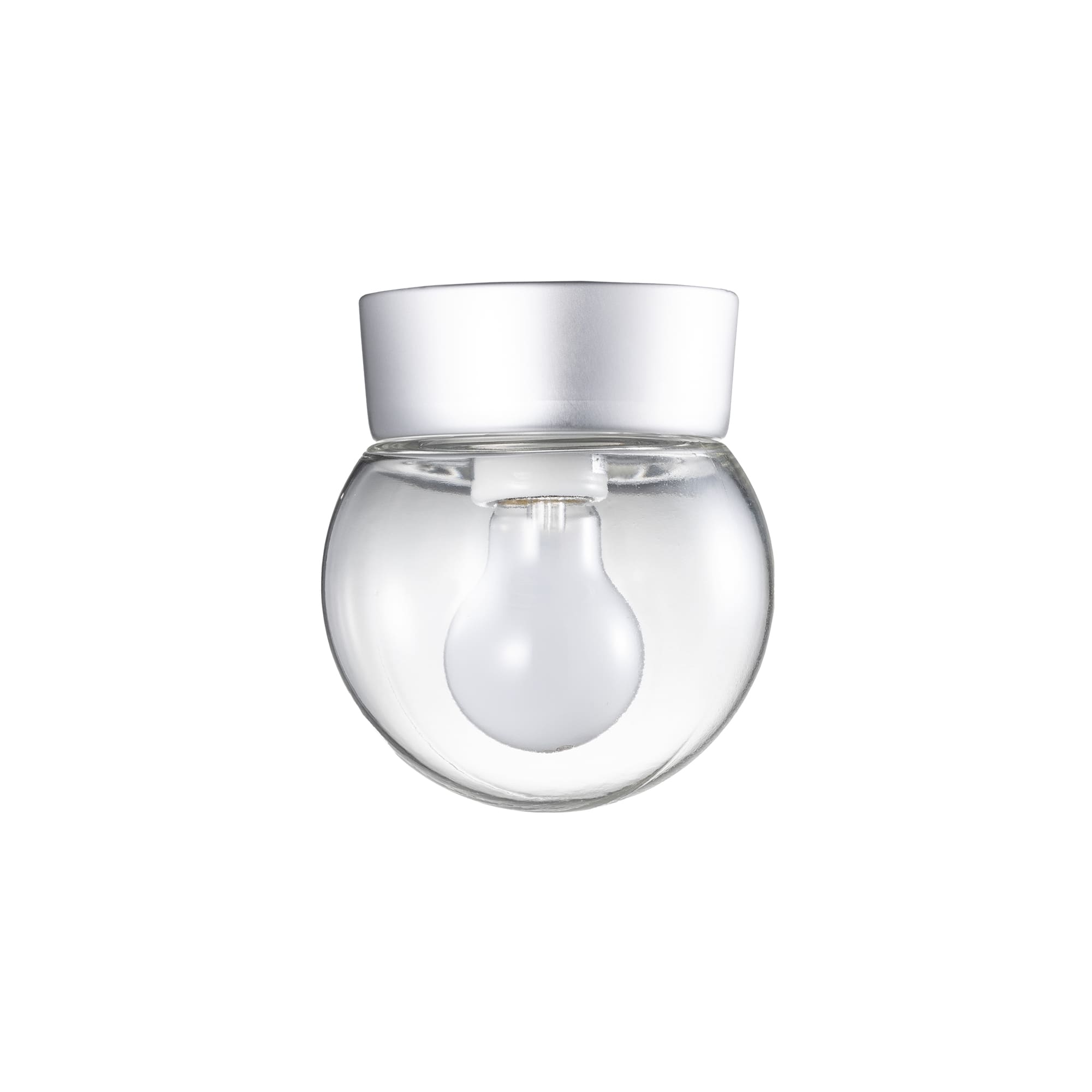 ボールライト クリア×シルバー（小） LT-BR012-13-G141