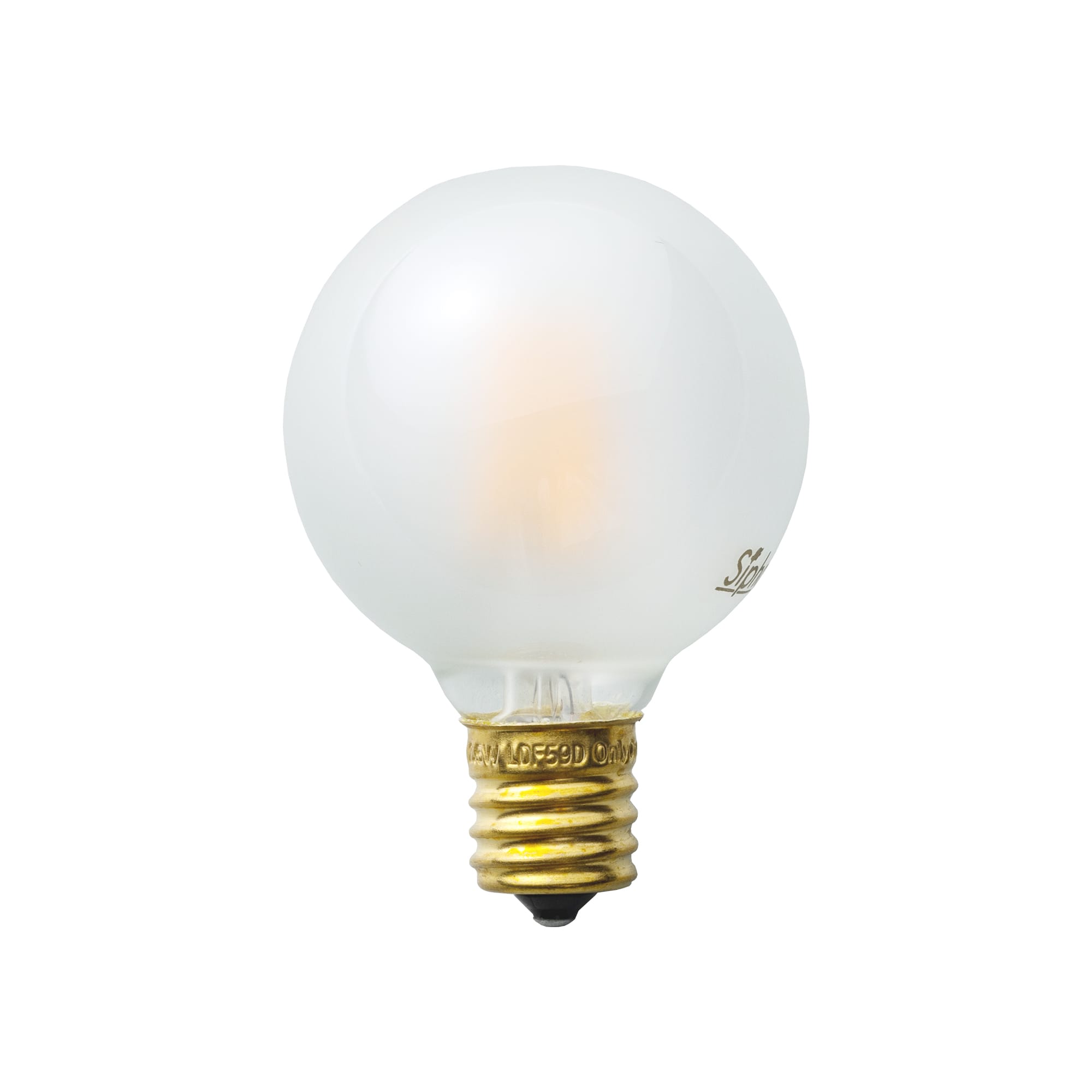 フロストLED電球 φ50(E17)25W相当 アイス 2200K電球色 LT-BB008-07-G141