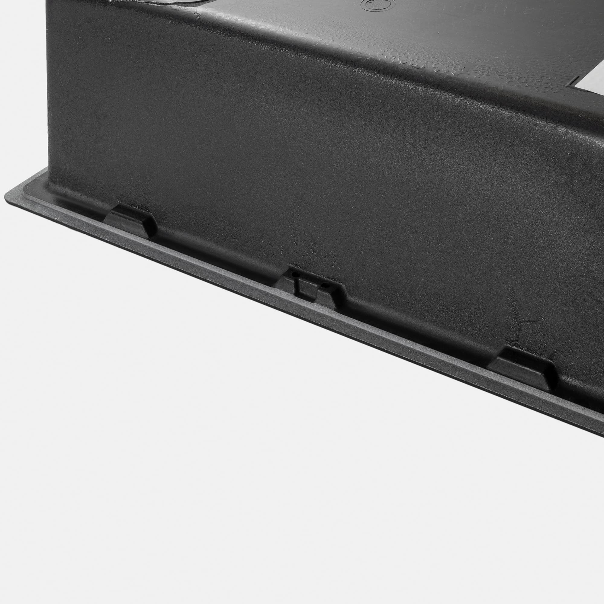 クォーツシンク シングル ブラック KB-KC031-01-G173