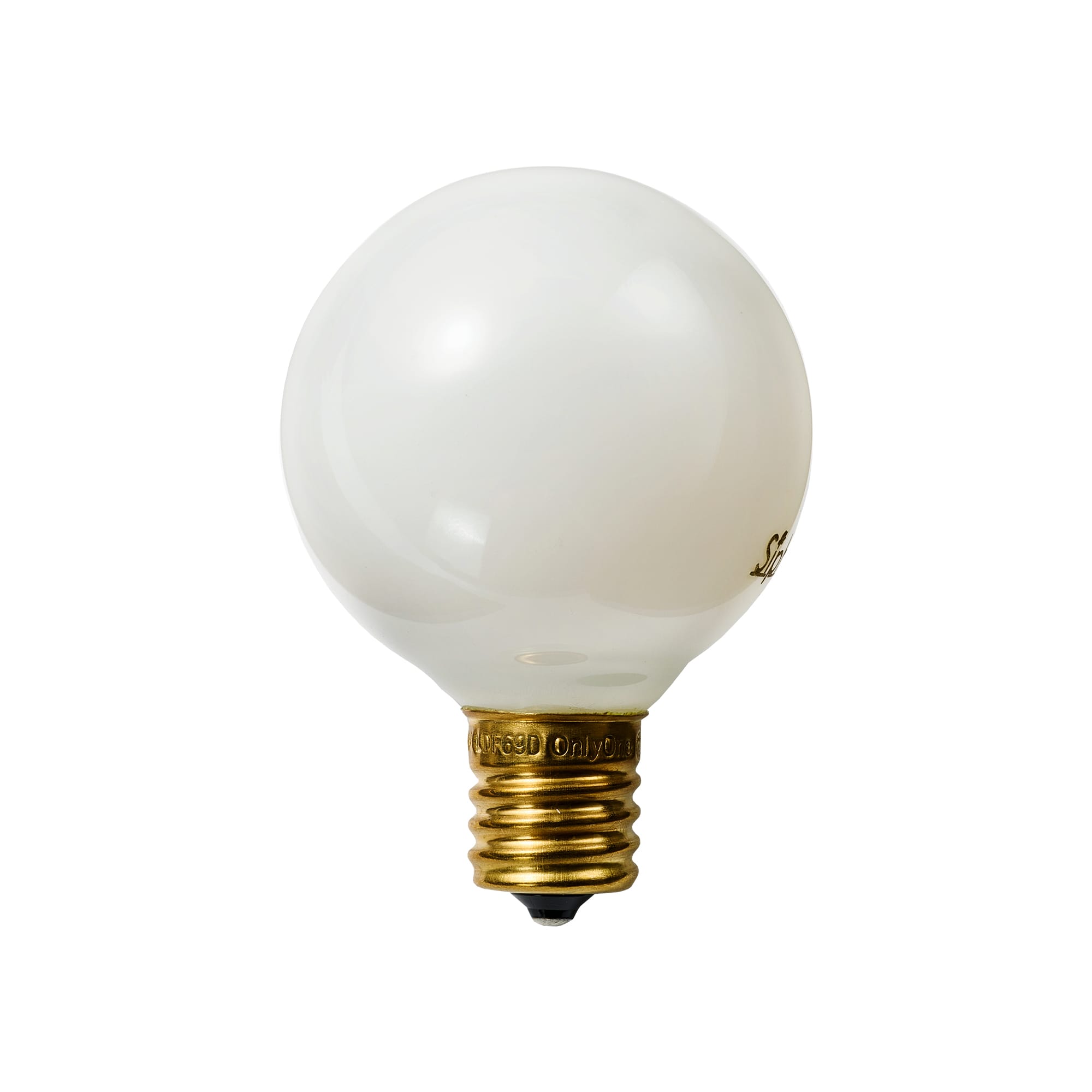 フロストLED電球 φ50(E17)30W相当 スノー 2700K電球色 LT-BB008-13-G141