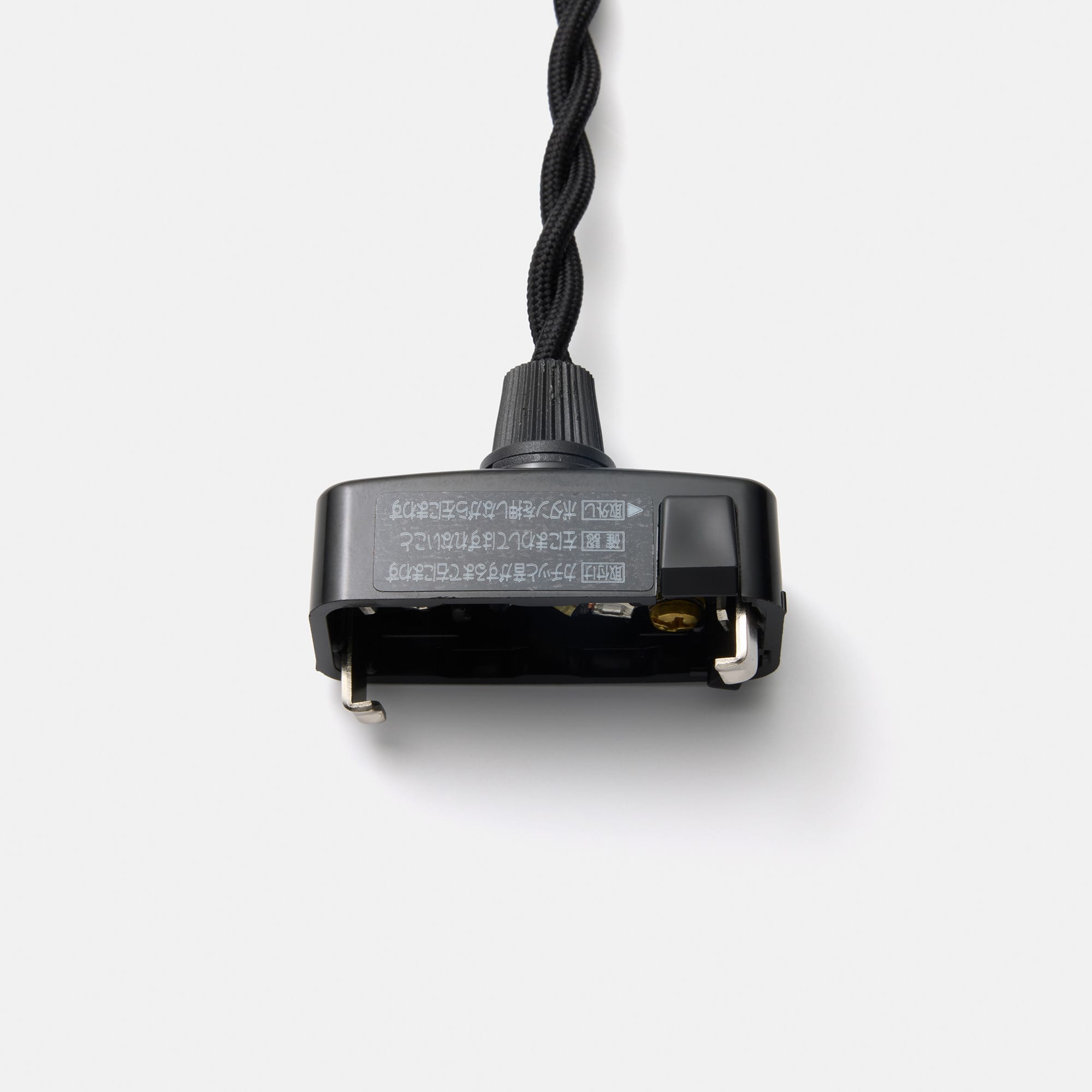 真鍮ソケットコード E26 ねじりコード（ブラック） LT-PD011-06a-G141
