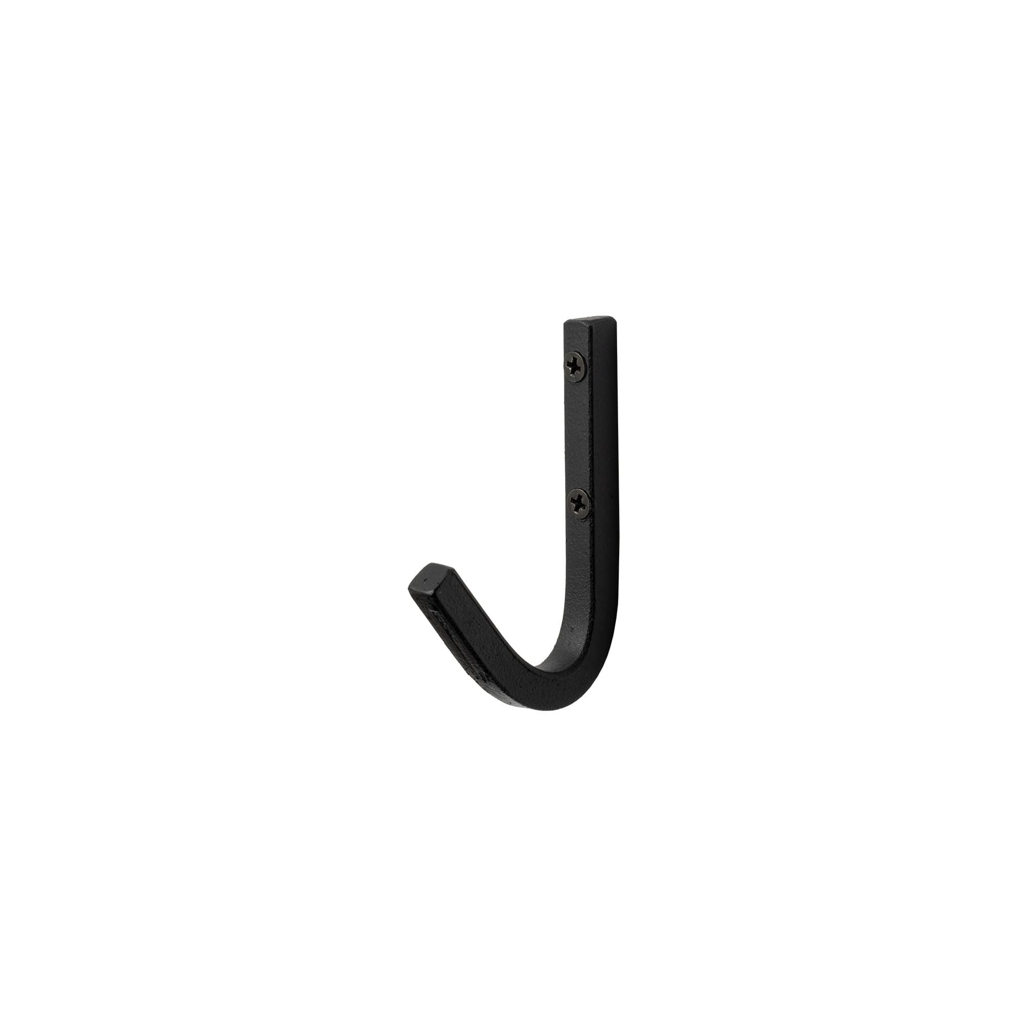 アイアンフック 角棒 J型フック シングル PS-HB009-04A-G141 シングルフック