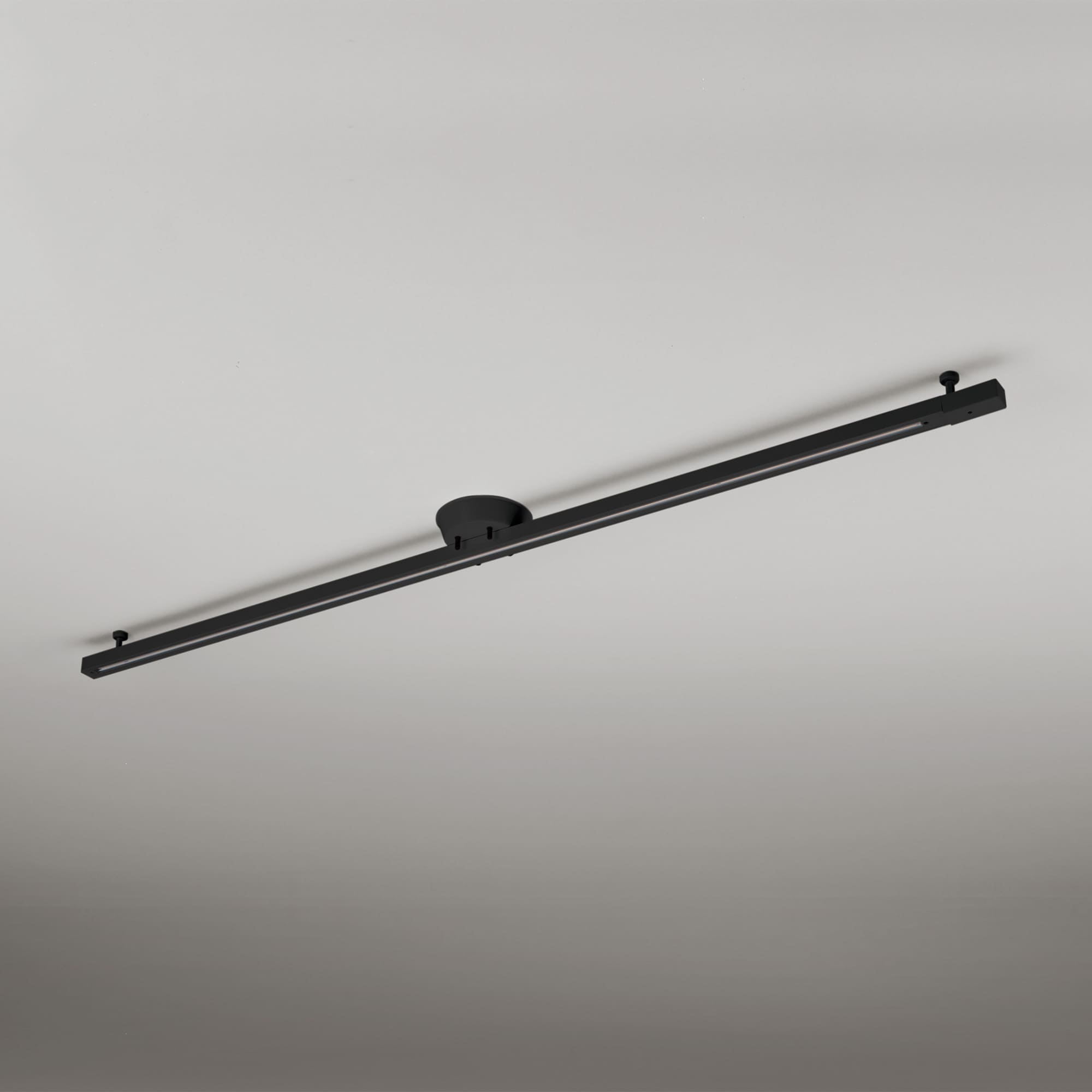 簡易取付式ライティングレール ブラック1.6m LT-PS004-01-G141
