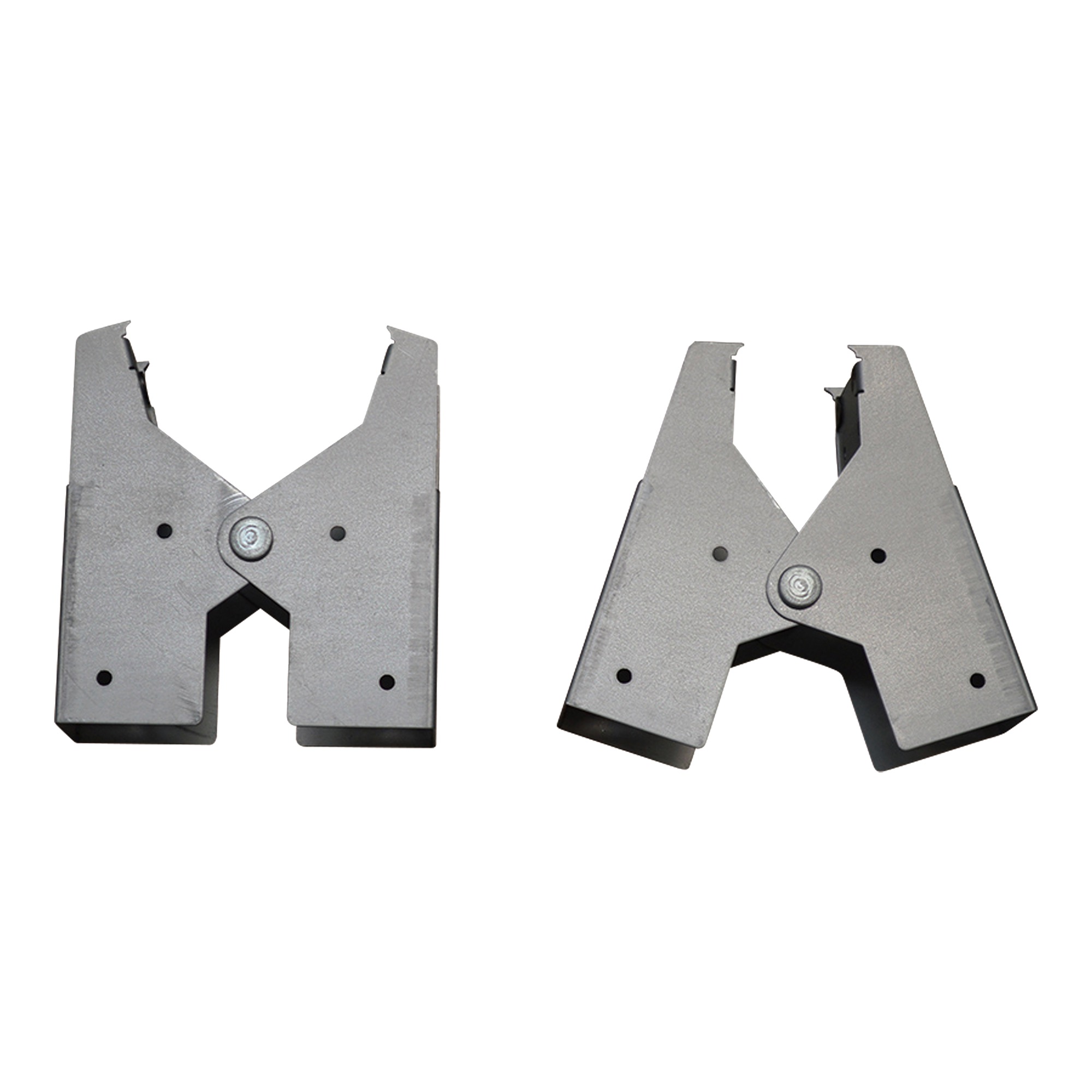 ソーホースブラケット 2×2用（2個1セット） PS-TB007-01-G141 ブラケットは1セットで2個入り。脚を閉じたり、開いたり、開閉します