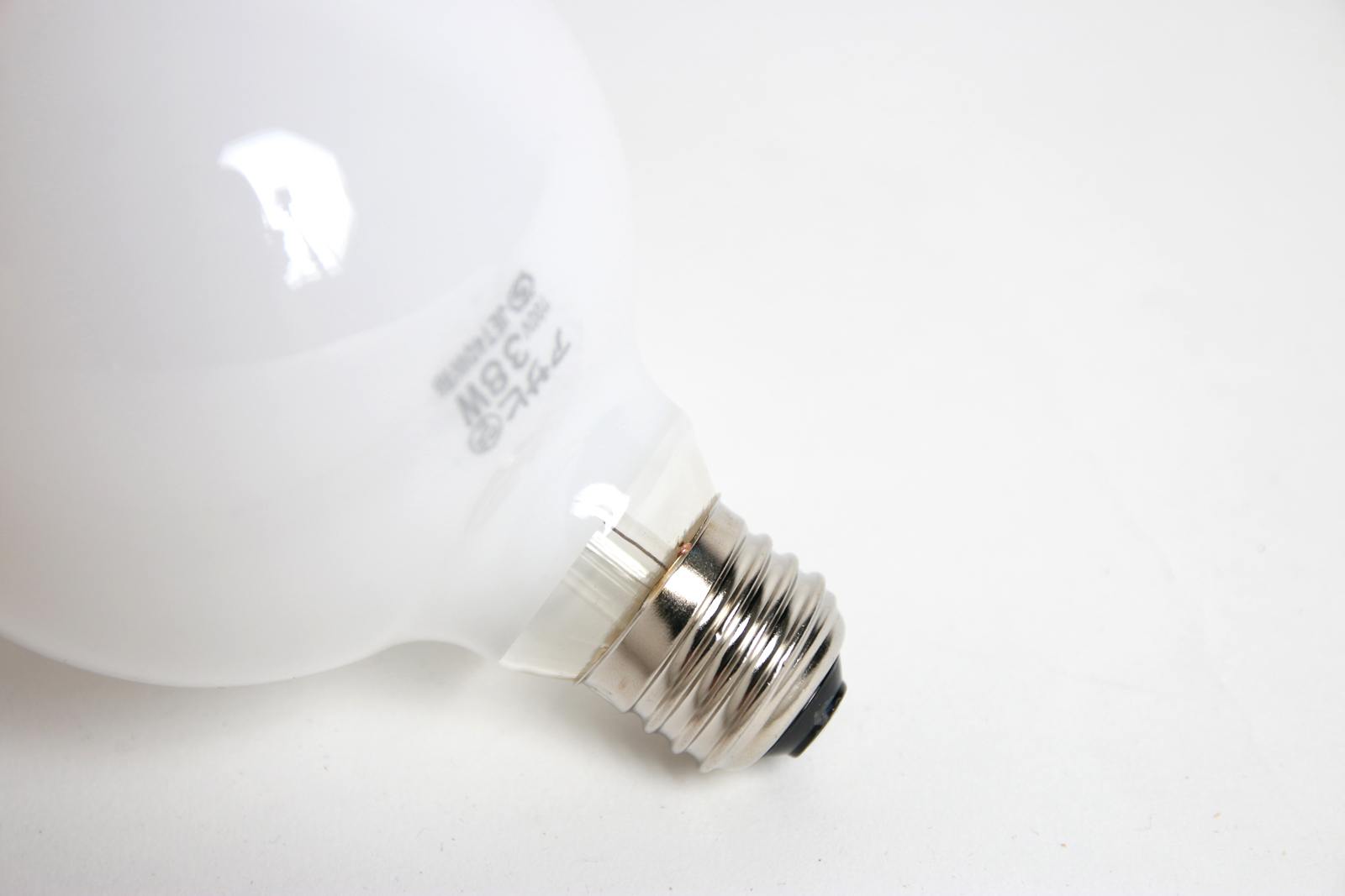 白熱ボール電球 白熱ホワイトボール95(E26)38W LT-BB003-04-G141