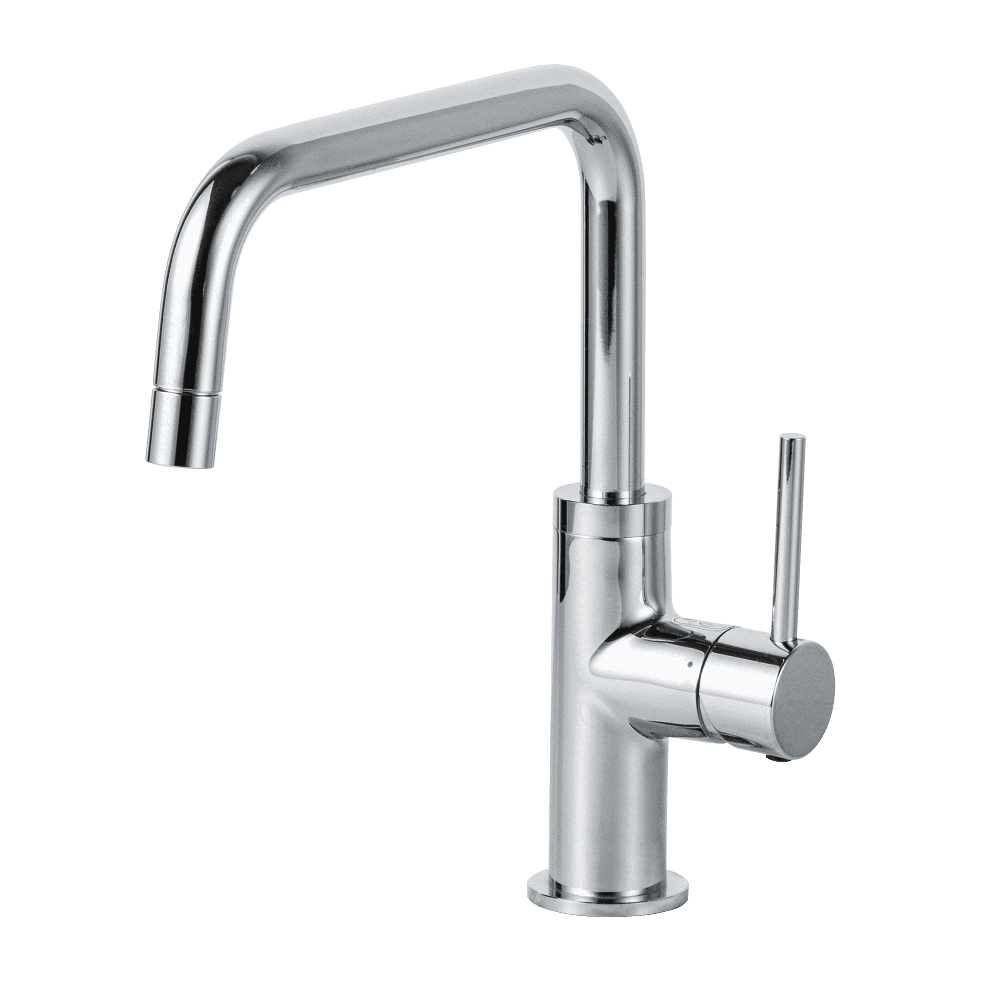 キッチン・洗面水栓ベントネック混合栓 クローム