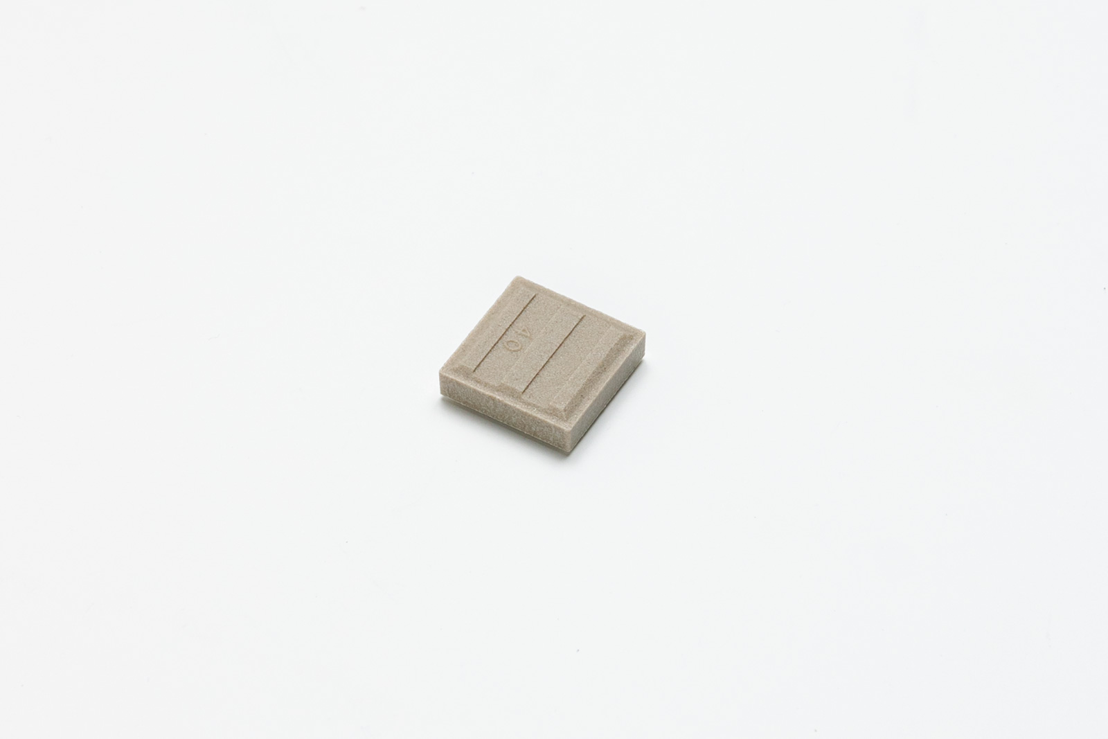 水彩タイル 25角 アーモンド（シート） WL-TL009-02F-G141 裏面