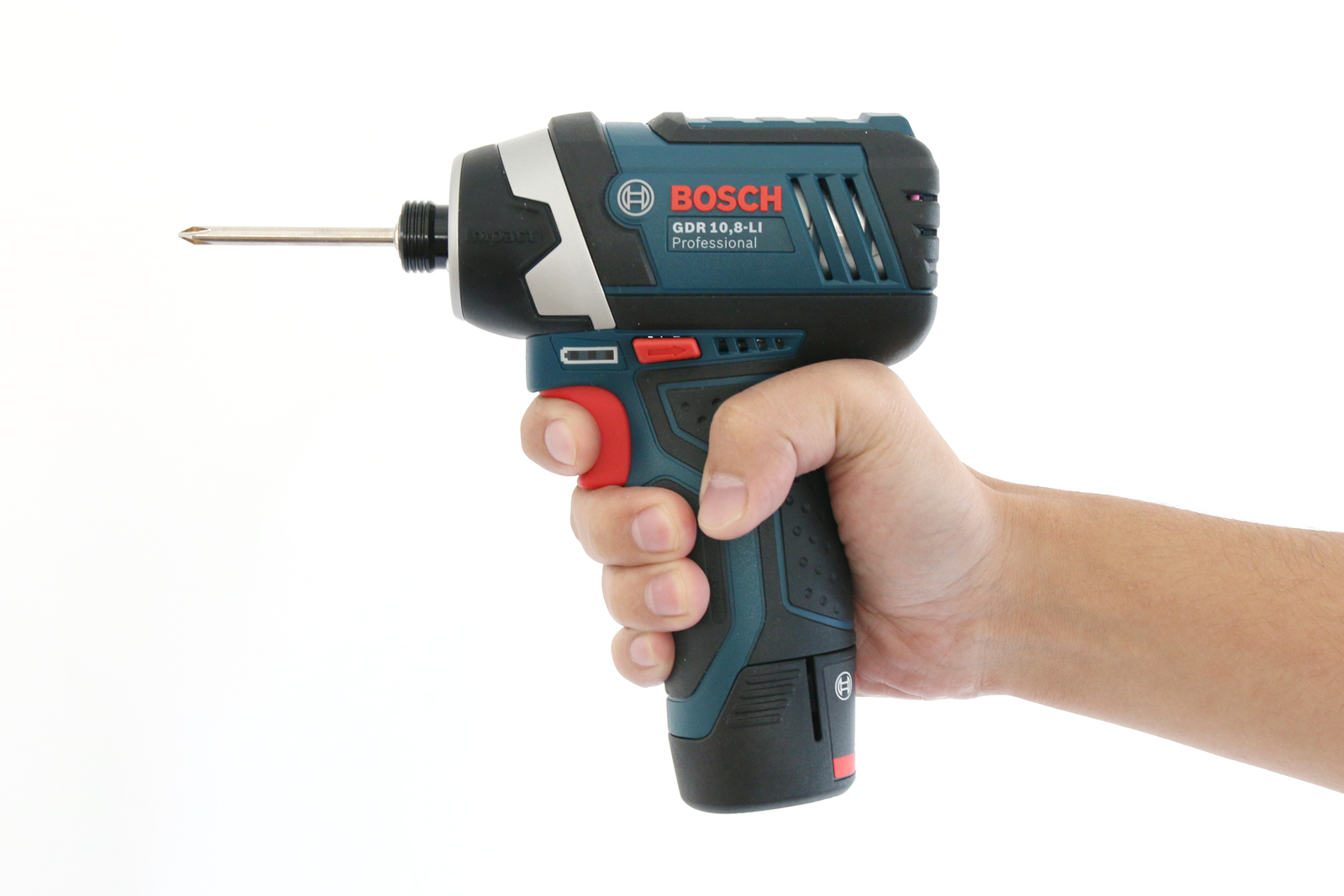 基本の道具工具 BOSCHインパクトドライバー（ビットパーツ付き） DM-TO003-17-G170 数あるモデルの中でもとにかく握りやすくてコンパクト