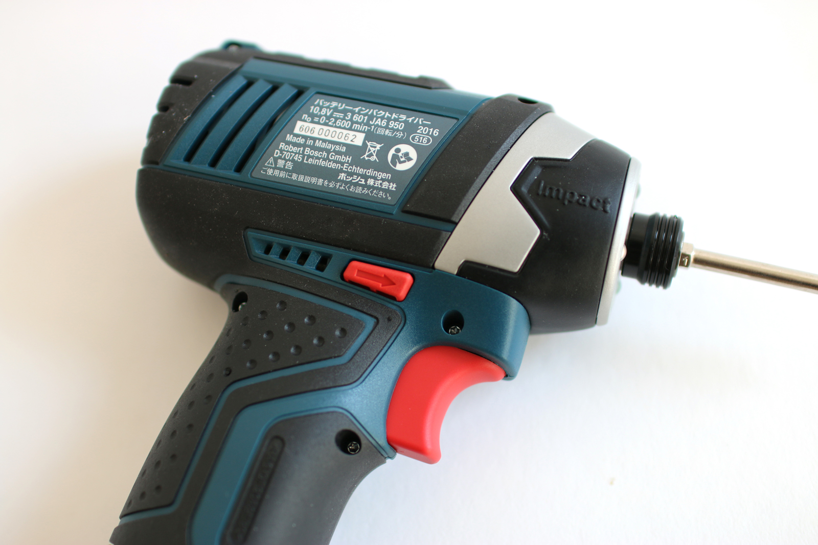 基本の道具工具 BOSCHインパクトドライバー（ビットパーツ付き） DM-TO003-17-G170