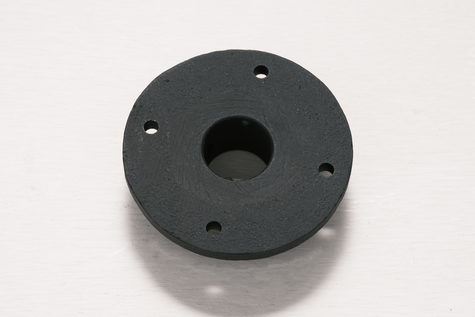 アイアンハンガーパイプ フランジ ブラック PS-HB008-33-G141